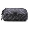 Versace Jeans Couture Classic Monogram Print Waist Bag Fashion Commuter Crossbody Bag Men bags Black 72YA4B48-ZS283-899