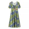 Jnleaog Autumn New Women's Clothing Fashion Style Stylish Fashion Print Dress