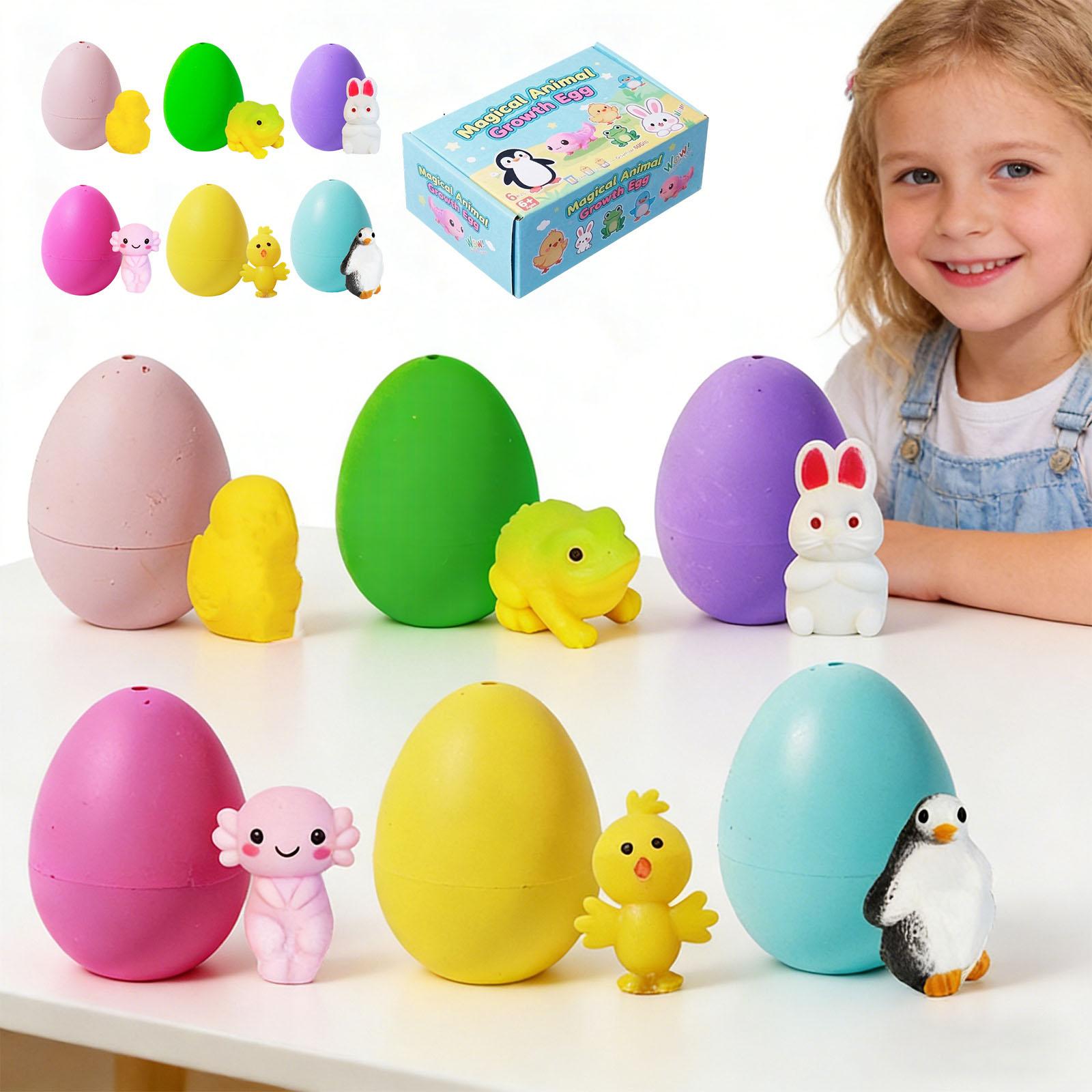 

Magical Animal Growth Egg, Hatching & Expanding Water Toy For Kids, Surprise Animal Figure, Educational Science Toy For Party Favors, Birthday Gifts One Size