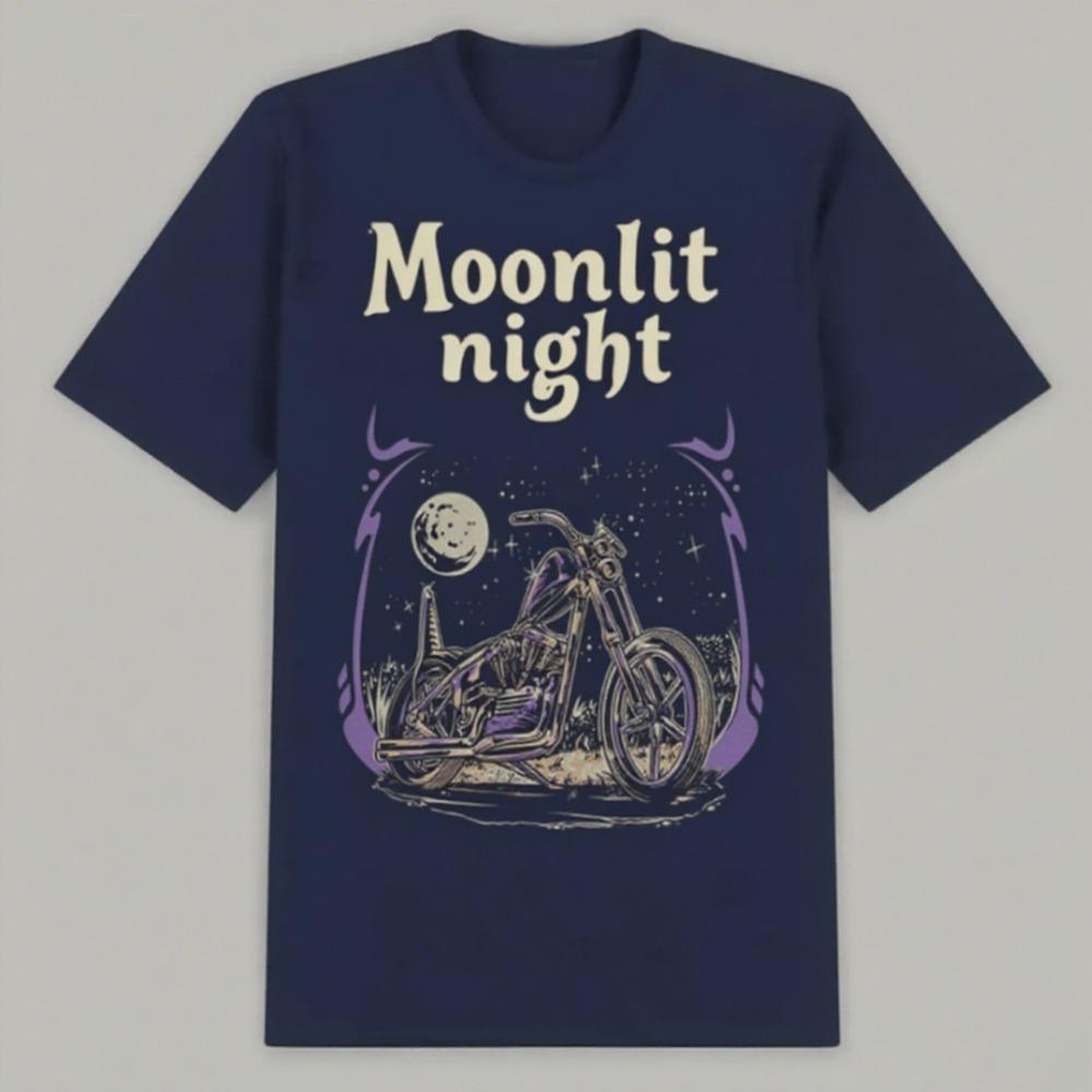 Best-selling Fashion Leisure High-quality Comfortable Light Cotton Short-sleeved and Couples Street Daily Style Printed T-shirts