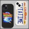 Custodia per Telefono Ritorno al Futuro per iPhone 16 15 14 13 12 11 Pro Max Plus Copertura in Pelle