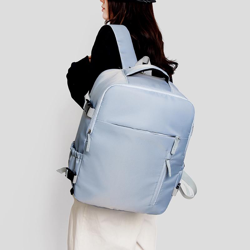 Lightweight Large Capacity Business Backpack Unisex Travel Luggage Bag Multifunctional School Bag Computer Bag