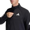 adidas Comfortable Sports Stand Collar Logo Stripe Regular Fit Long Sleeve Jacket Unisex Jacket JZ7717