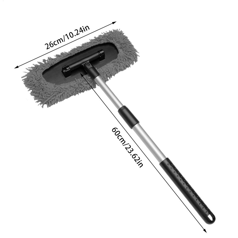 Windshield Cleaner Tool Telescopic Frost Removal Cleaner Car Wash Mop For Cleaning Wash Glass Automotive Detailing Truck Floors