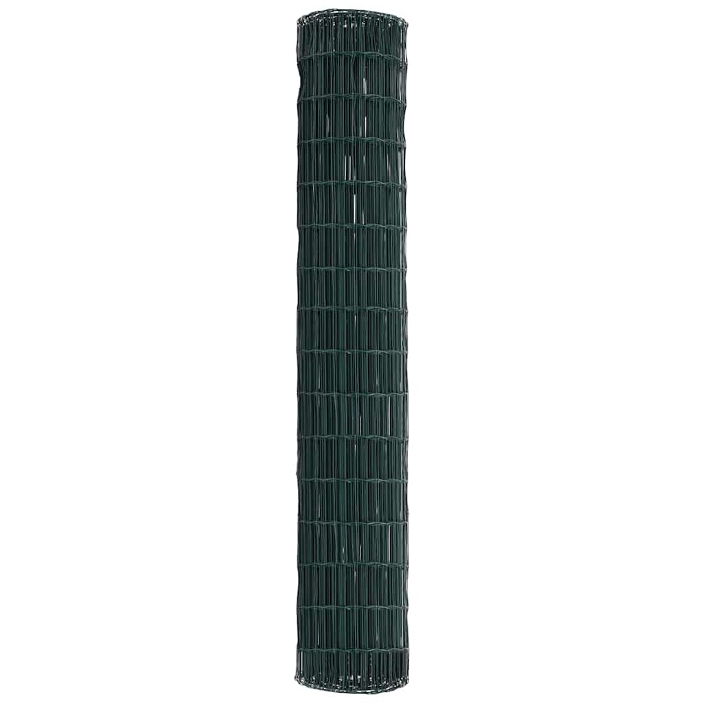 Euro Fence Green 1.5 X 10 M PVC Coated Iron