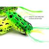 5g8g12g Frog Crank Fishing Baits Super Soft Double Hook Design Artificial Floating Multicolor