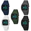 3D Pedometer Alarm Chronograph Multifunction Men Digital Wrist Watch Waterproof