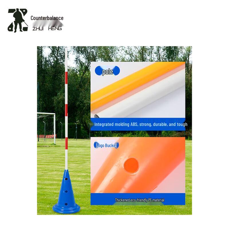 Football Training Slalom Poles & Corner Flags