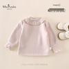 MS.PUALA Toddler Girls' Embroidered Fleece-Lined Winter Thermal Top
