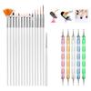 Nail Art Brush Set 20 Nail Art Painting Pen Pull Line Pen Light Therapy Pen Diamond Nail Art Tools Full Set