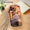 Phone Case: 2D flat design suitable for iPhone 18 17 16 15 14 13 Pro film-style protective case, couple style, famous scene reproduction, Christmas an