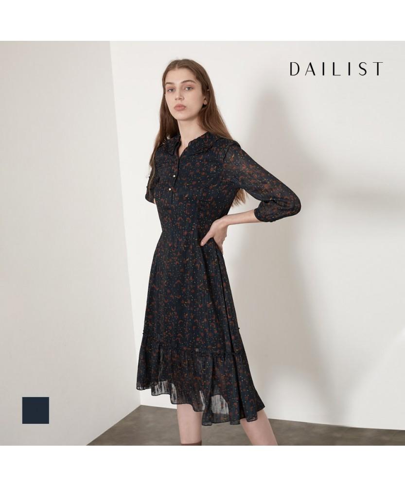 DAILIST All-Over Print Chiffon Dress_Mdboayf7161