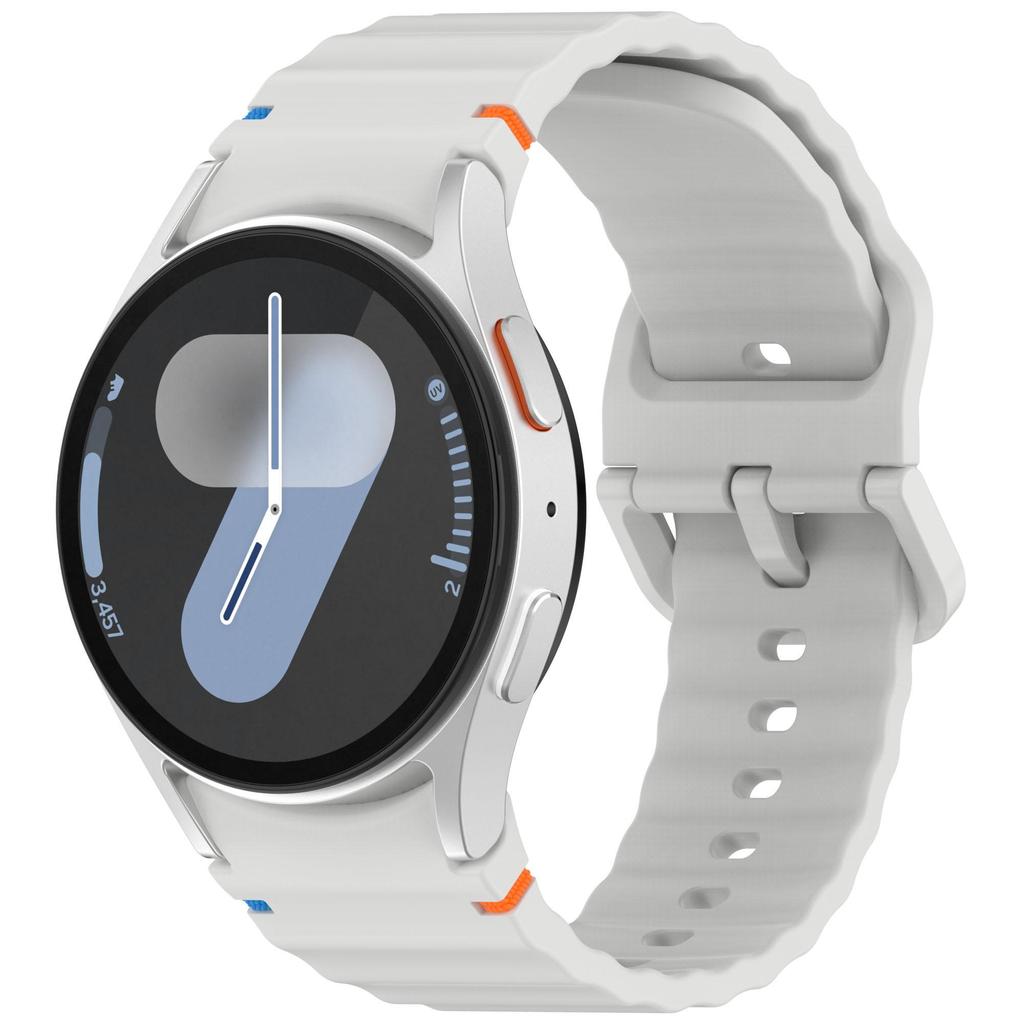 Silicone Strap For Samsung Galaxy Watch 7/6/5/4 40mm 44mm 4 6 Classic 42mm 46mm 47mm 43mm Sports Bracelet Watch5 Pro 45mm Correa