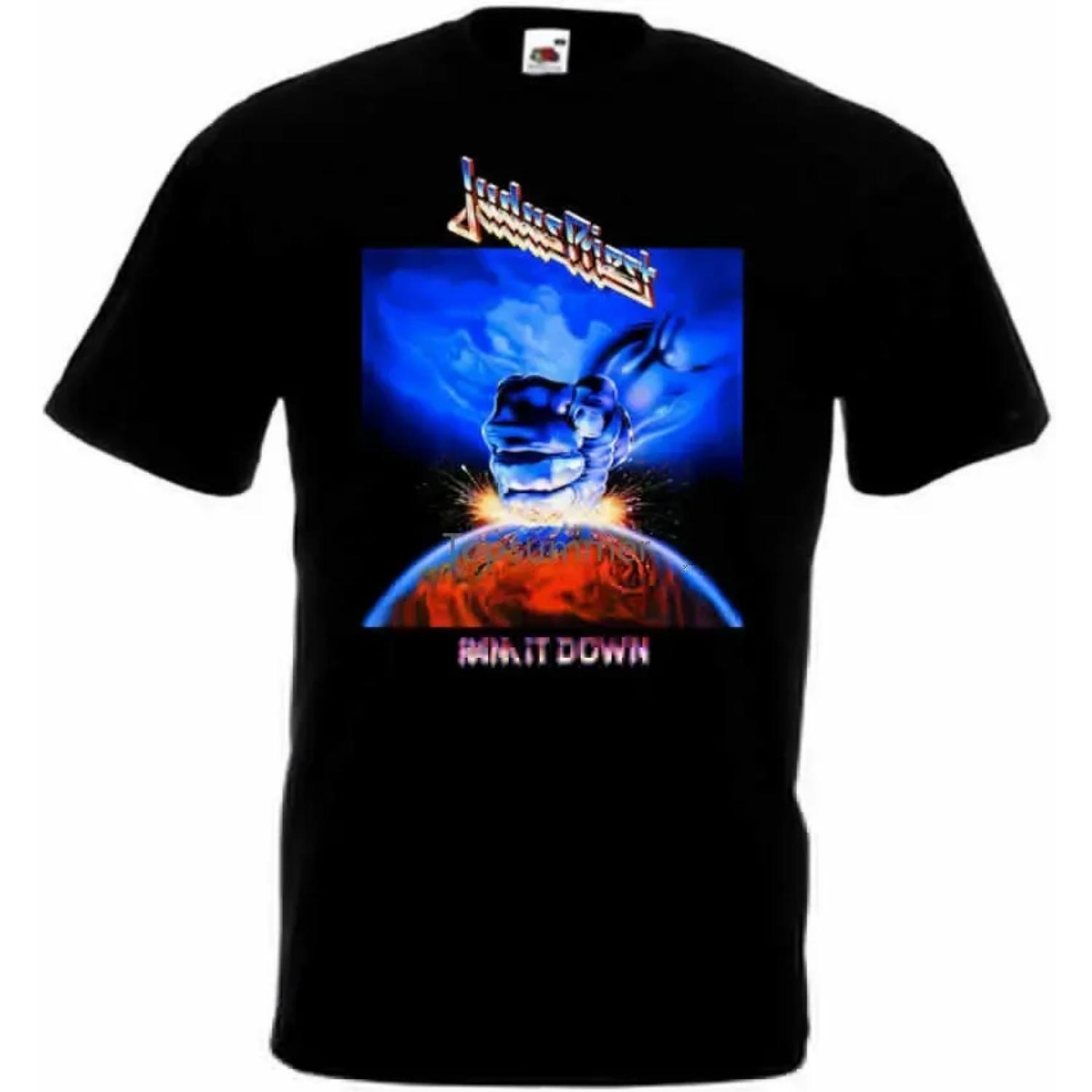 

Judas Priest Ram It Down T Shirt Black Poster All Sizes S 5Xl S чёрный