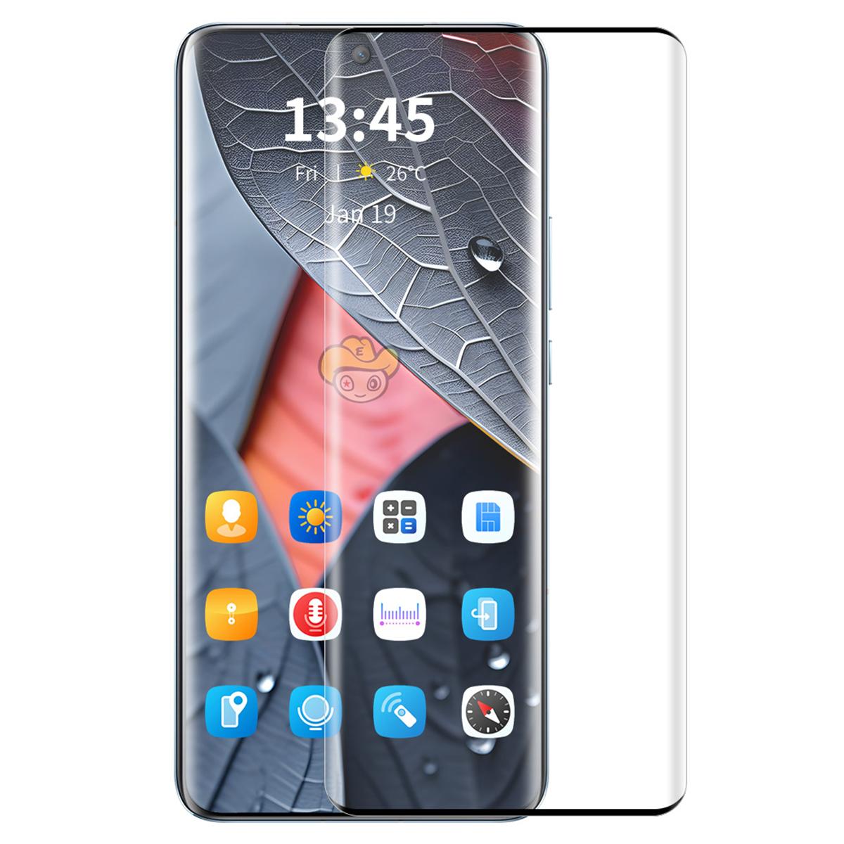 

ENKAY HAT PRINCE Для Huawei Pura 70 Pro/70 Pro+/70 Ultra Захисне скло для екрану 3D вигнуте Підтримка розблокування відбитком пальця As Shown A