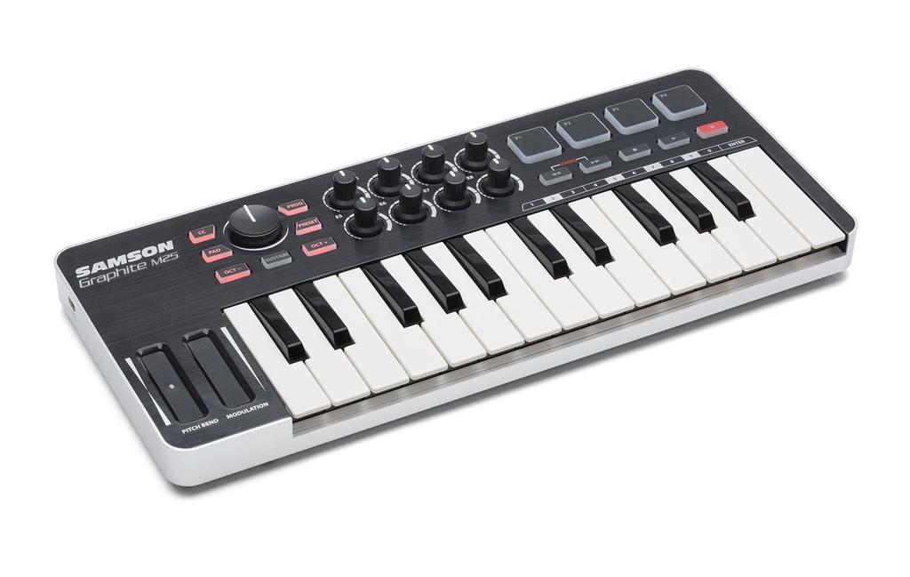 SAMSON Graphite M25 Keyboard Controller USB/MIDI
