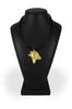Collie Smooth – Dog necklace in gift box, gold-plated pendant for dog fan | Art-Dog