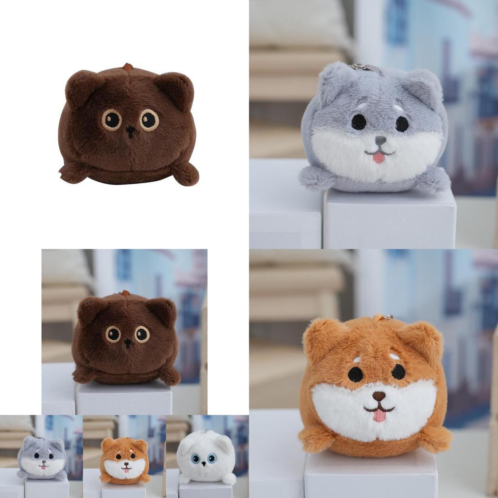 Cute Plush Cat Toy With Wagging Tail Soft Pp Cotton Stuffed Animal