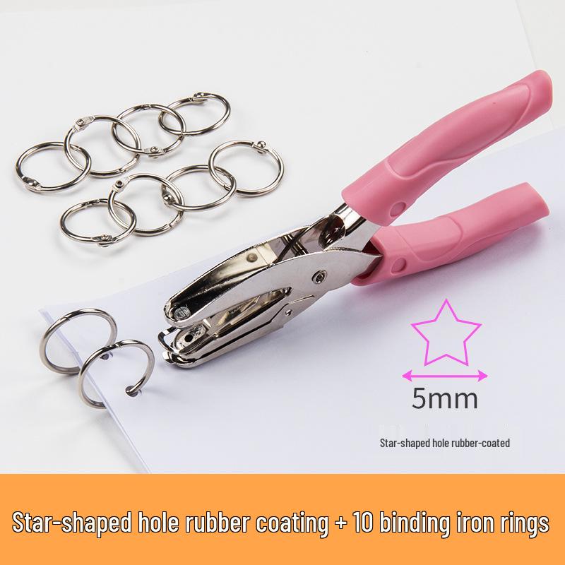 Perforator manual cu textură de inimă pentru mărgele Perler rotunde mici și materiale de artizanat cu foi libere