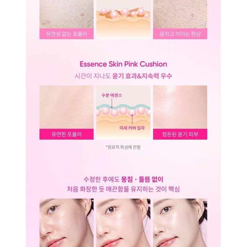 BANILA CO - Essence Skin Pink Cushion Refill Only - 6 Colors