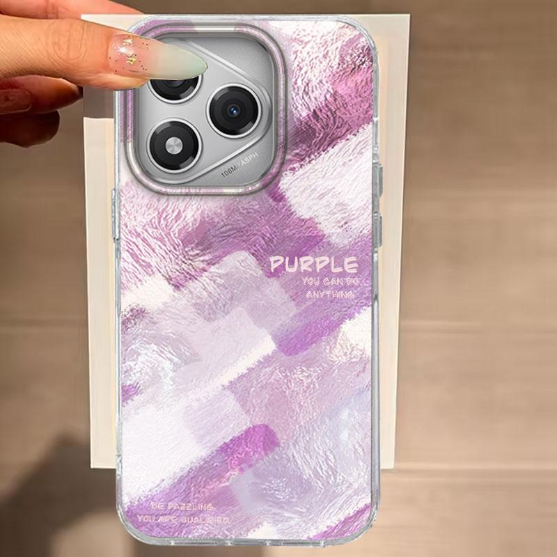 

Чехол для Honor 400 Lite 200 Pro 200Lite X9c X9a X8b X8a 5G чехол для телефона розовый сетчатый узор для Honor 200 силиконовые TPU задние сумки Honor X8a белый