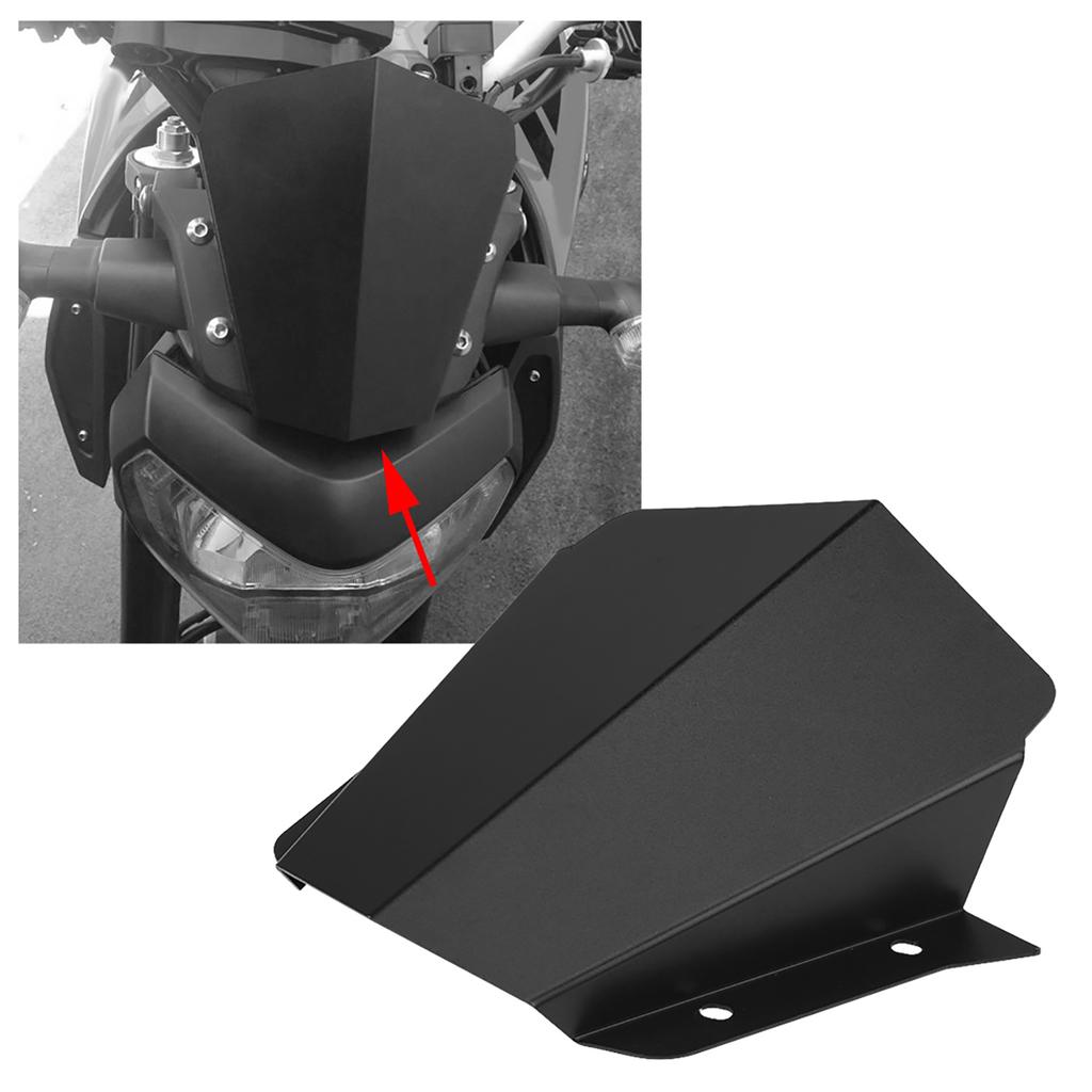 Motorcycle Modification Black Windshield Windscreen Protector for Yamaha MT 09 2014 2016