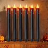 LED Candle Flickering Candles Battery Operated Halloween Dimmable Light Realistic Candlestick For Theater Stage Meditation