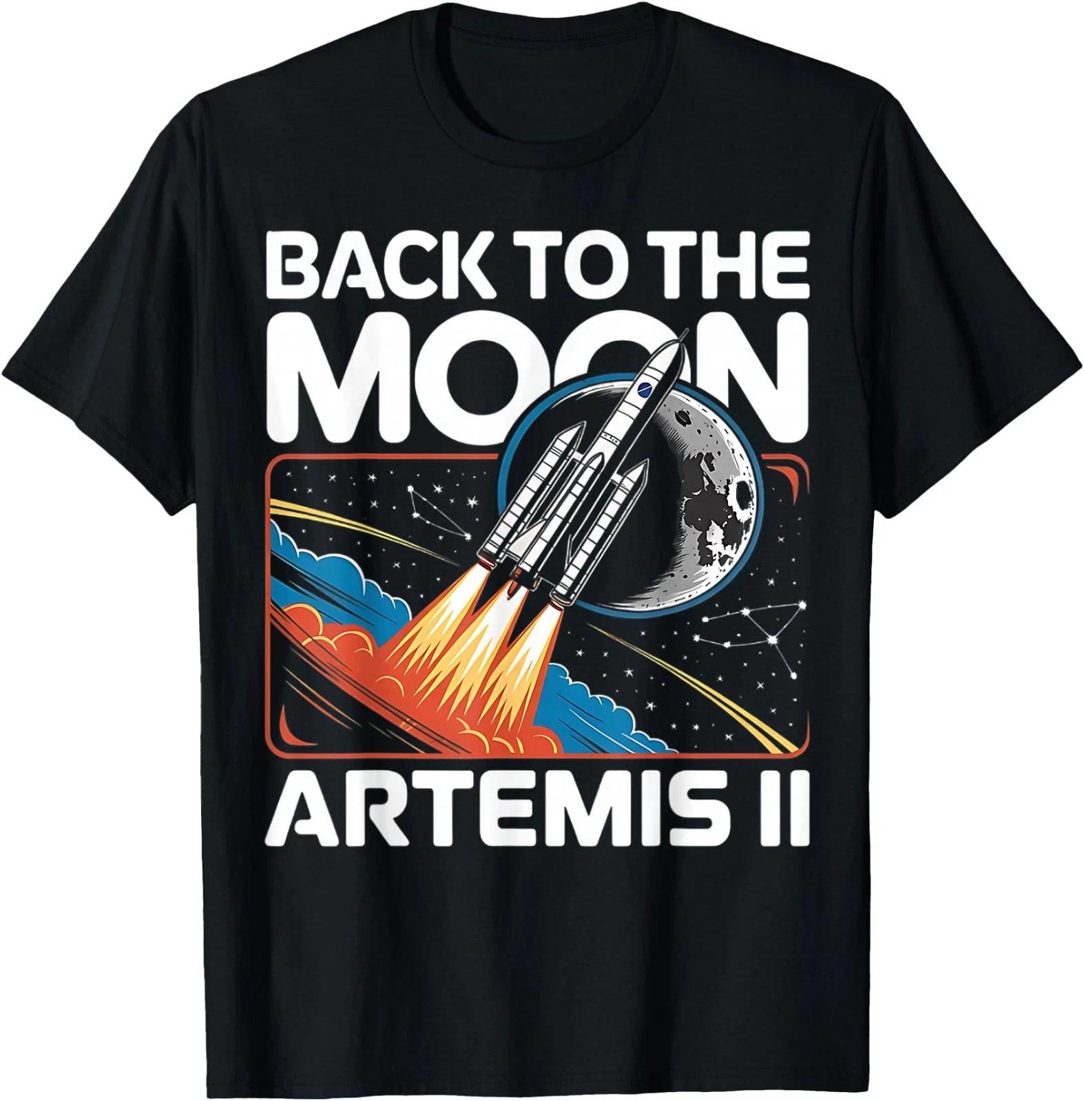 Artemis Launch Back to The Moon 2026 T-Shirt M
