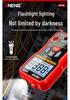 High-Precision Portable Digital Multimeter with Auto Ranging and Capacitance Measurement