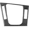 Premium Carbonfaser-Konsolen-Schalthebel-Panel-Abdeckung Zierleiste Kompatibel mit BMW 3er E46 9805 und Verbessern Sie Ihr Auto