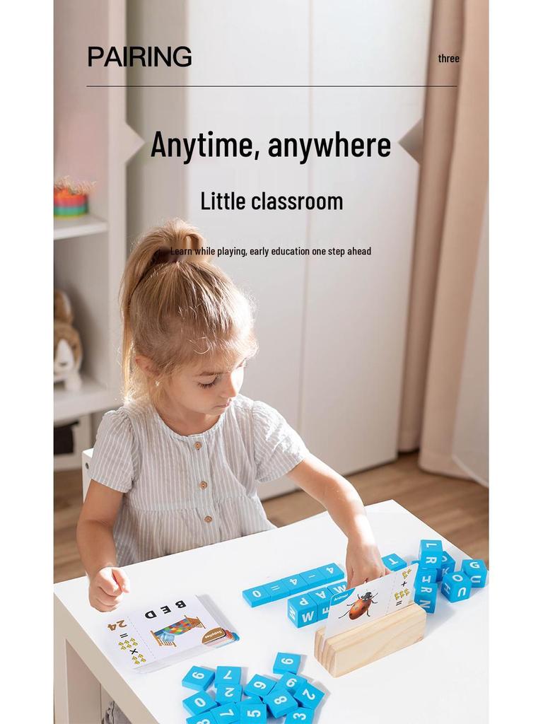 Cross-Border Kids' English Spelling Game: Parent-Child Interactive Educational Alphabet Toy