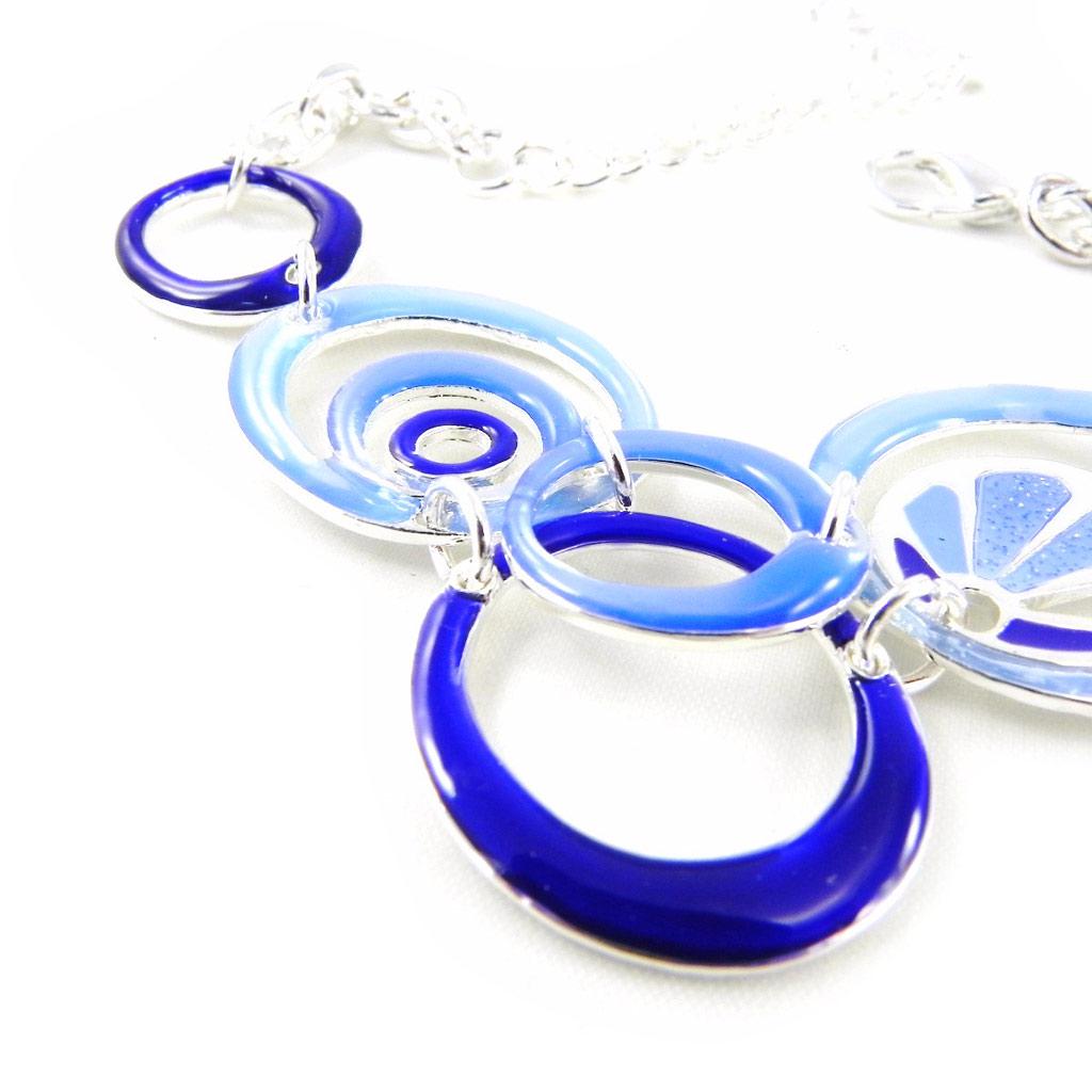 NOA [H2352] - Blue 'Vahiné' Designer Bracelet