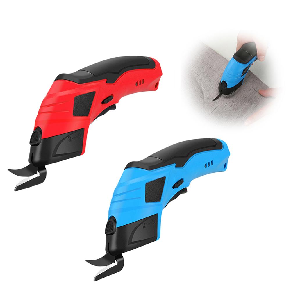 Handheld Li-ion Electric Fabric Scissors - Rechargeable & Corded, High Efficiency for Tailoring Sewing,Universal Fabric Cutter