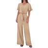 Women's Two-Piece Summer Slightly Loose Top And Pants Casual Set