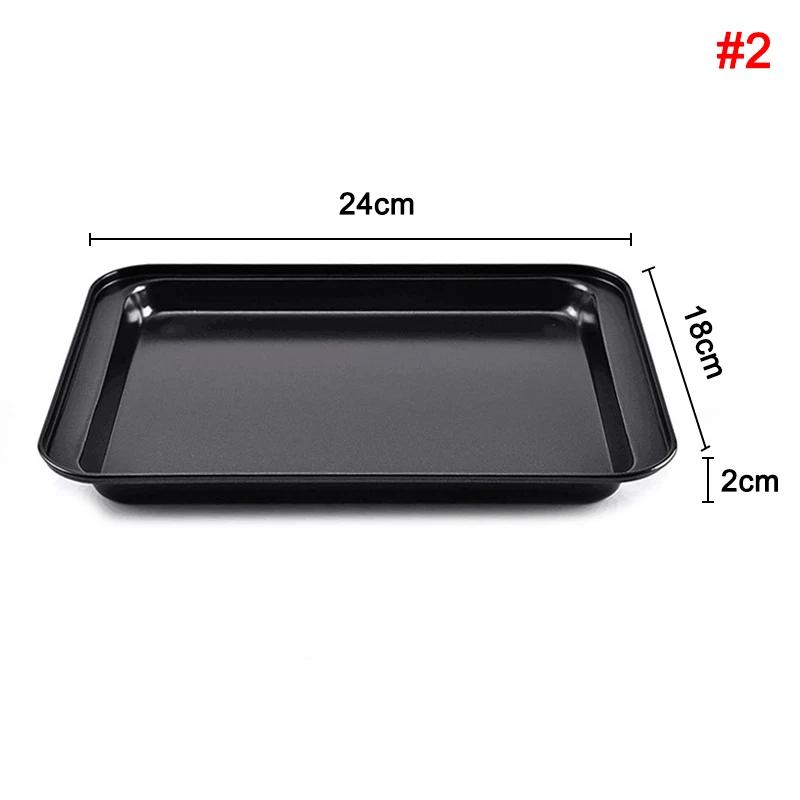 Thickened Baking Pan Non-Stick Square Cake Baking Pan Carbon Steel Tray Pie Pizza Bread Cake Mold Bakeware Tools