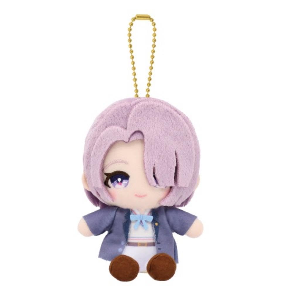 Gakuen Idolmaster Arimura Mao Chibi Plush Sitting Mascot