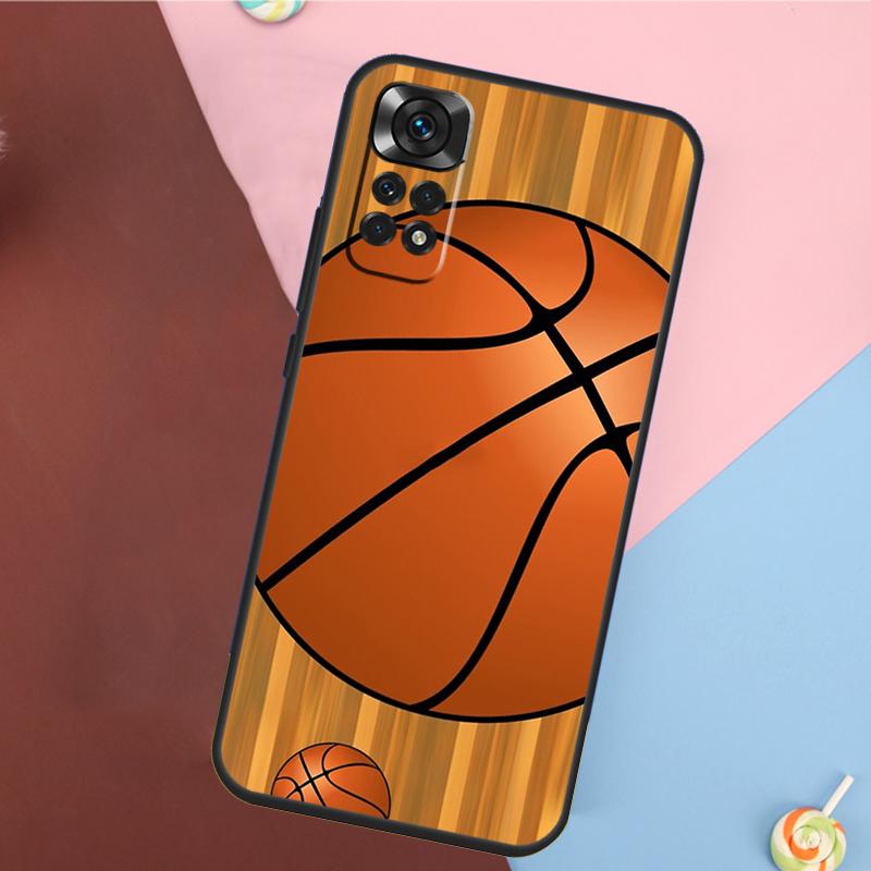 Basketball Ball Cover For Xiaomi Redmi Note 13 Pro 14 12 11 9 10 9S 10S 11S 12S Redmi 14C 10C 12C 13C Case