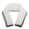 Fashion Simulated Silk Scarf Women's Simple Style Solid Color Thin Cloud Pattern Scarf Small Square Scarf