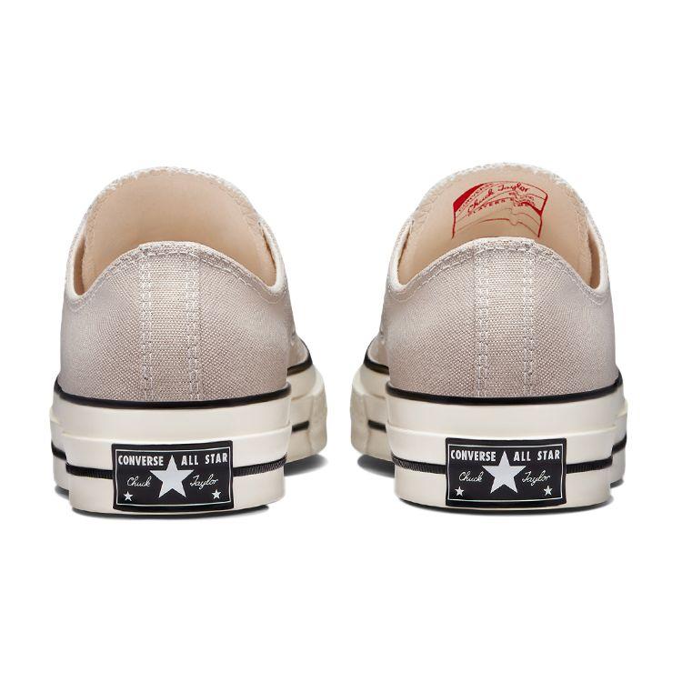 Converse Chuck 70 Low Papyrus Unisex Sneakers Brown Egret Black 172680C