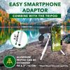 STARSCOPE Field of View Monocular Smart Portable Waterproof Shockproof Telescope with Tripod Handheld Telescope with BAK4 Prism Pocket Telescope for