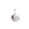 Pandora Disney Lilo & Stitch Family Charm 925 Silver Pendant Women's 799383C01