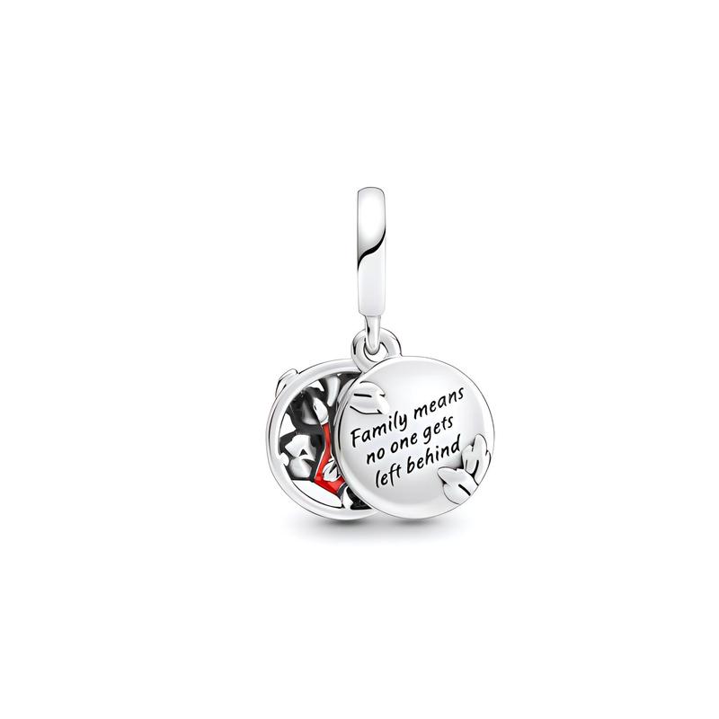 Pandora Disney Lilo & Stitch Family Charm 925 Silver Pendant Women's 799383C01