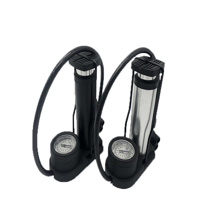 Car Air Pump, Car Tire Inflator, Dual-Cylinder Car Tire Pressure Pump, Foot-Operated Air Pump, Manual Air Pump