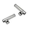 Pitch Adjustable Yacht Fishing Rod Support 316 Stainless Steel Fishing Bracket  Pipe Mount