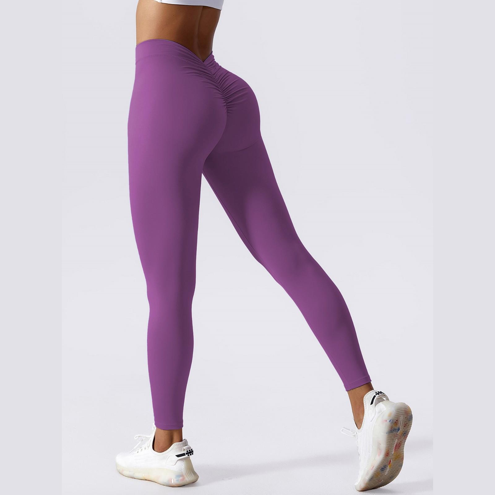 

Женская мода с высокой талией, приподнимающая бедра, верхняя одежда для спорта на открытом воздухе, бесшовная одежда для фитнеса, обтягивающие штаны для йоги S