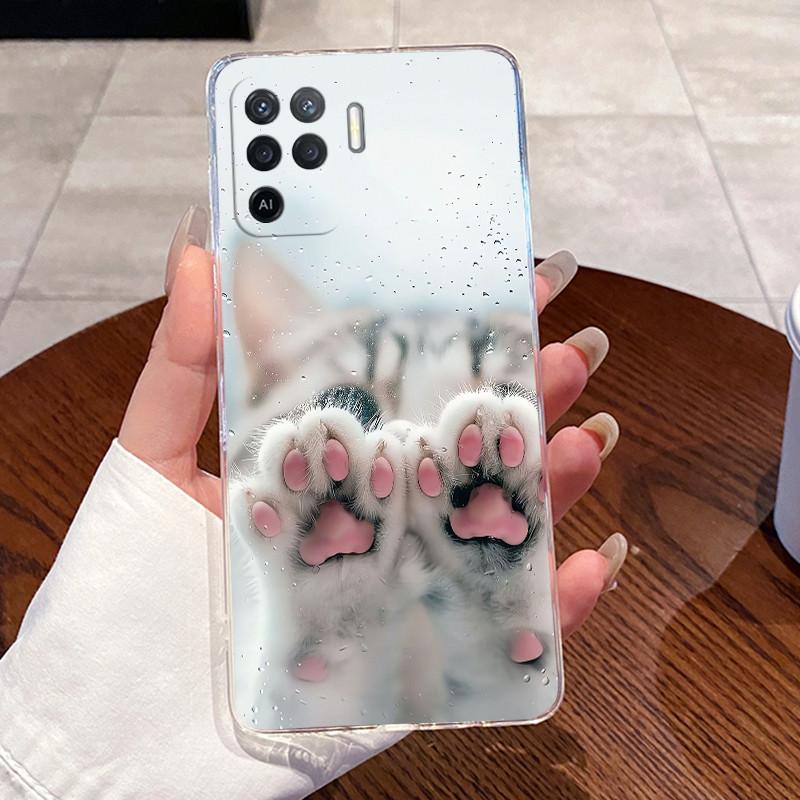 Case For Oppo Reno 5 Lite 5F A94 4G Phone Case Cute Luxury Cool Boys Girls Transparent Soft TPU Cover For Reno5 Lite 5 F Funda