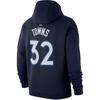 Nike Minnesota Karl-Anthony Towns Letter Print Fashion Comfortable Soft Hoodie Men Hoodies Navy-Blue AV0408-420