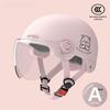 Certified Electric Battery Car Helmet for Men and Women - Universal Summer Sun Hat, All-Season Half Helmet