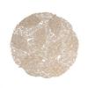 Autumn Fallen Leaves Hollow Placemat PVC Light Luxury Placemat Premium Hotel Insulation Mat Creative Non-slip Dining Table Mat