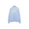 Nike Letter Logo Print Half-Zip Stand Collar Sweatshirt Men Tops Blue DQ4238-425